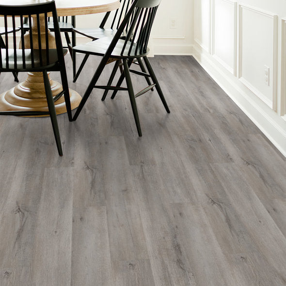 Resilient vinyl flooring